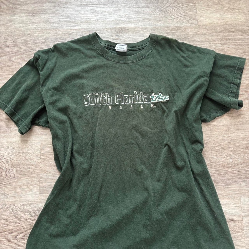 Gildan Men's Green T-shirt